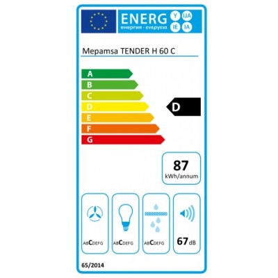Campana MEPAMSA TENDER H 60 Cobre