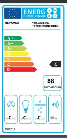 Etiqueta de Eficiencia Energética - 110.0270.803