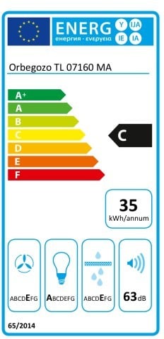 Etiqueta de Eficiencia Energética - TL07160MA