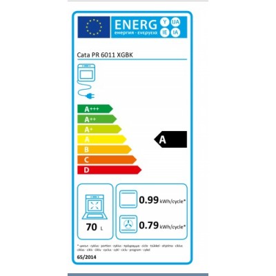 Horno CATA PR 6011 XGBK