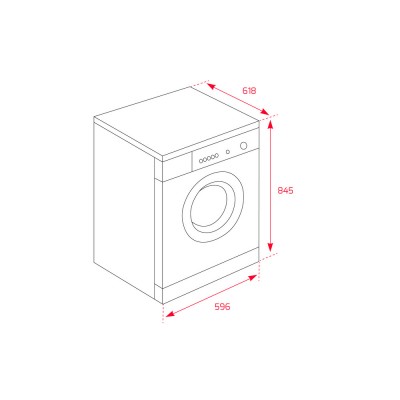 Lavadora TEKA WMT 70946