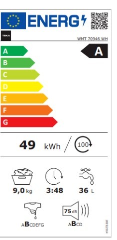 Etiqueta de Eficiencia Energética - 113900012