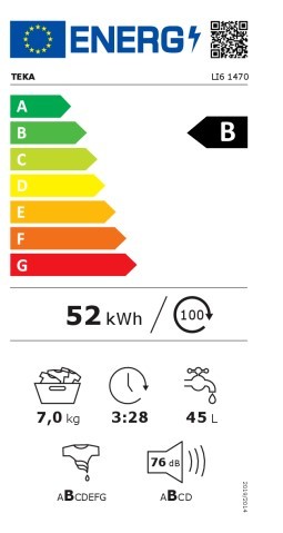 Etiqueta de Eficiencia Energética - 114010000