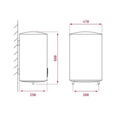 Termo TEKA EWH50D SLIM