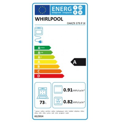 Horno WHIRLPOOL OAKZ9379PIX
