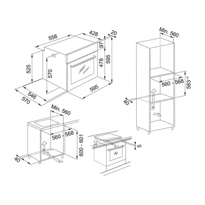 Horno MEPAMSA Cubik Hydro 86 XS