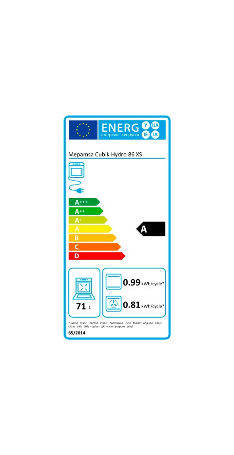 Etiqueta de Eficiencia Energética - 116.0609.457