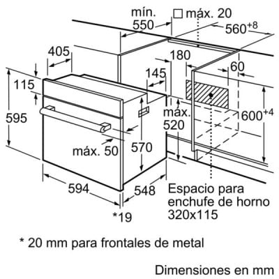 Horno BALAY 3HB2030X0