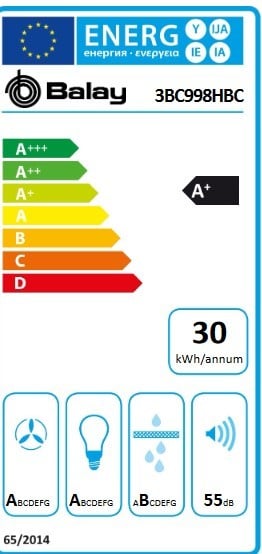 Etiqueta de Eficiencia Energética - 3BC998HBC
