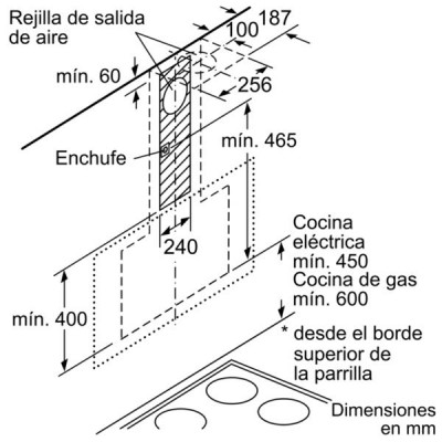 Campana BOSCH DWK87CM60