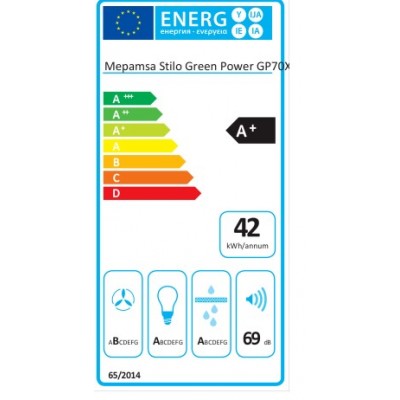 Campana MEPAMSA STILO GREEN POWER GP 90 Blanca