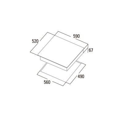 Placa CATA TD 6003 BK/A