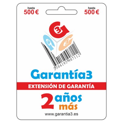Extensión de garantía 500€