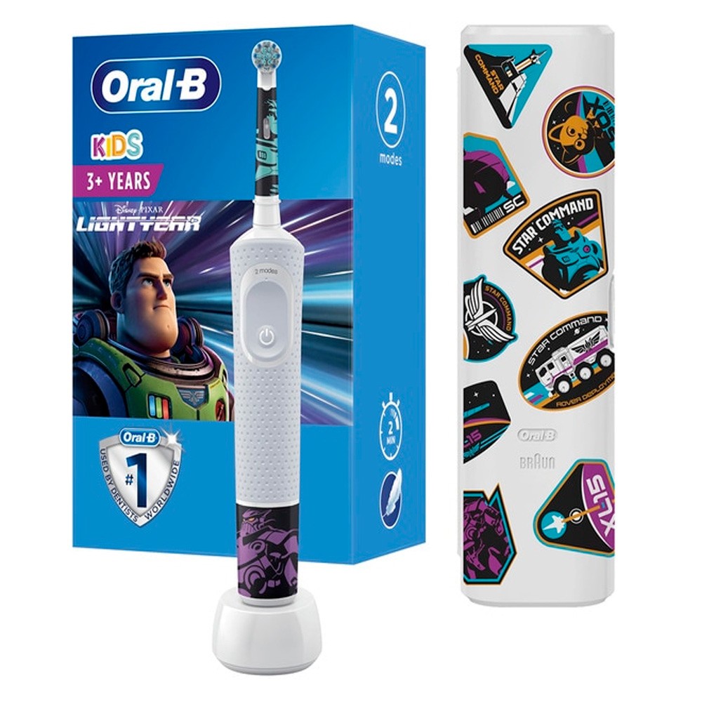 Cepillo Dental ORAL-B D100 Kids Lightyear + Estuche | Ziwwie.com