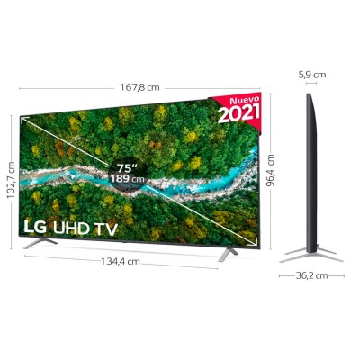 TV LED LG 75UP77109LC