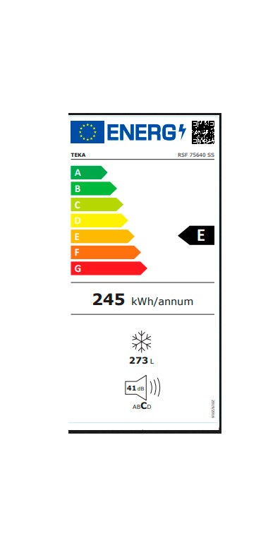 Etiqueta de Eficiencia Energética - 113330002
