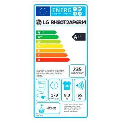 Secadora LG RH80T2AP6RM
