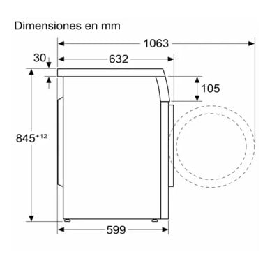 Lavadora BALAY 3TS384BT