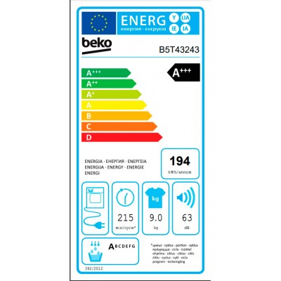Secadora BEKO B5T43243