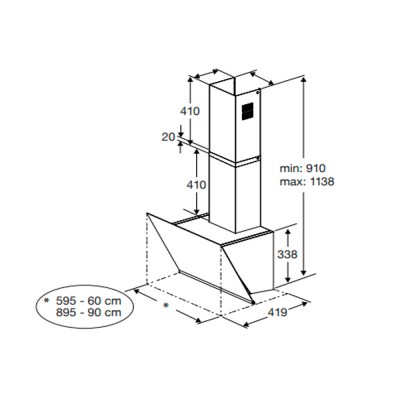 Campana BEKO BHCA96641BBHS