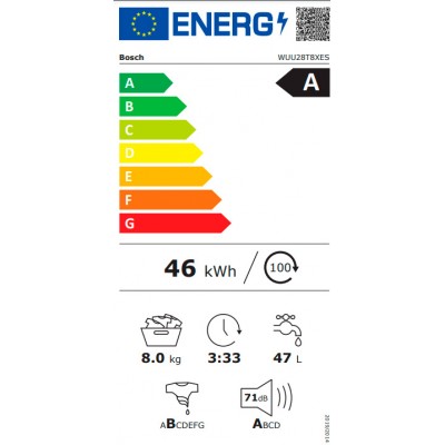 Lavadora BOSCH WUU28T8XES