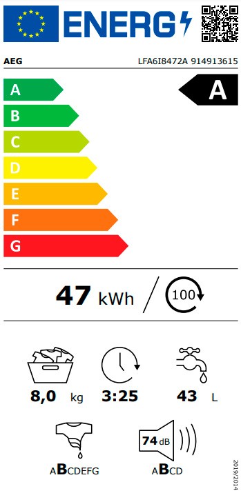 Etiqueta de Eficiencia Energética - 914913615