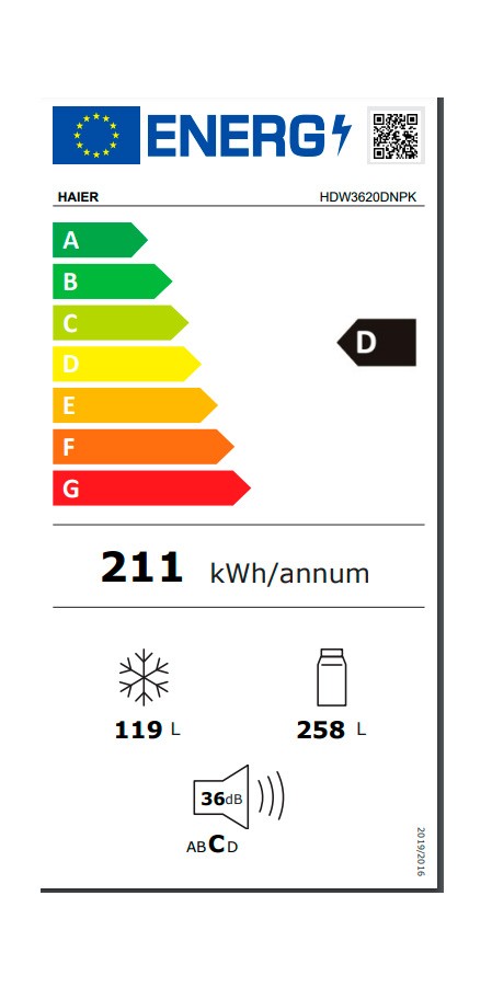 Etiqueta de Eficiencia Energética - 34005108