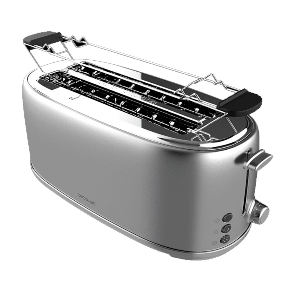 Tostador CECOTEC Toast Taste 1600 Retro Double Inox ziwwie