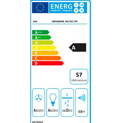 Campana AEG DBE5660HB Beta Glass