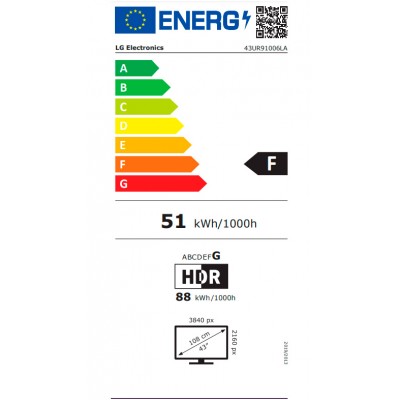 Televisor LED LG 43UR91006LA