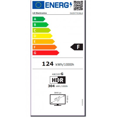 Televisor OLED LG OLED77G36LA