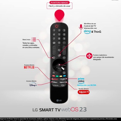 Televisor LED LG 86QNED816RE