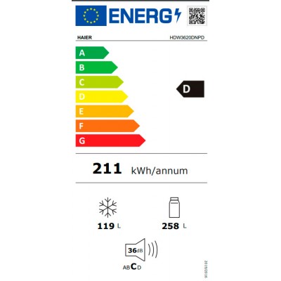 Combi HAIER HDW3620DNPD