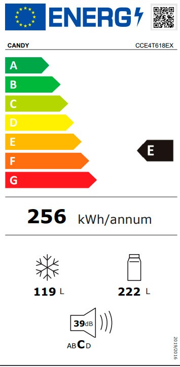 Etiqueta de Eficiencia Energética - 34005204