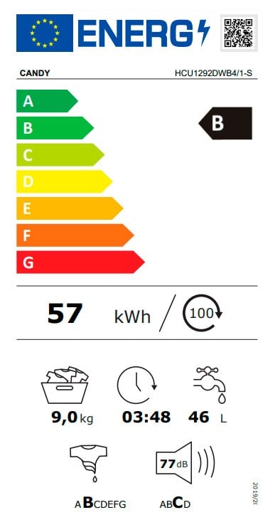 Etiqueta de Eficiencia Energética - 31019505