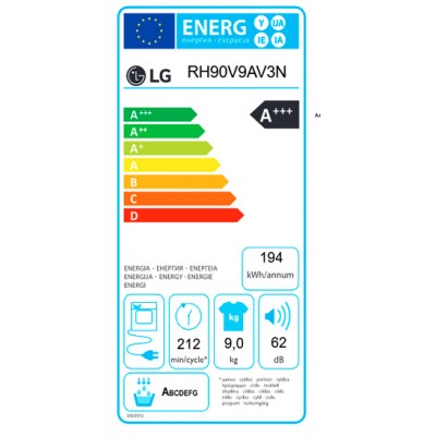 Secadora LG RH90V9AV3N