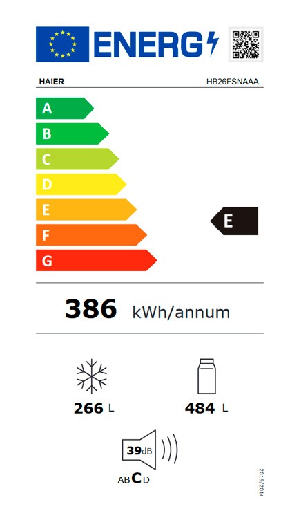 Etiqueta de Eficiencia Energética - 34003947
