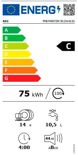 Etiqueta de Eficiencia Energética - 911514132