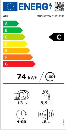 Etiqueta de Eficiencia Energética - 911514190