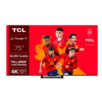 Televisor QLED  TCL 75C745 Google TV