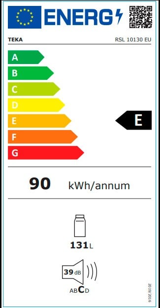 Etiqueta de Eficiencia Energética - 113320004