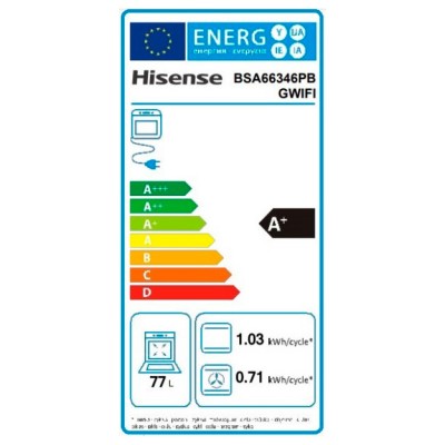 Horno HISENSE BSA66346PBGWIFI