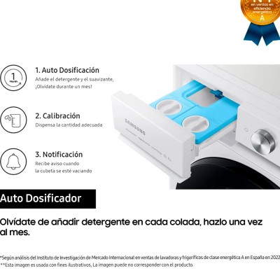 Lavadora SAMSUNG WW90T534DTW/S3