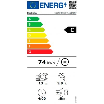 Lavavajillas ELECTROLUX ESS47400SX