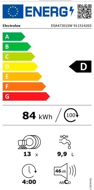 Etiqueta de Eficiencia Energética - 911514202