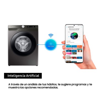 Lavadora SAMSUNG WW90T534DAN/S3