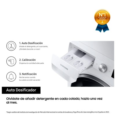 Lavadora SAMSUNG WW90T684DLE/S3