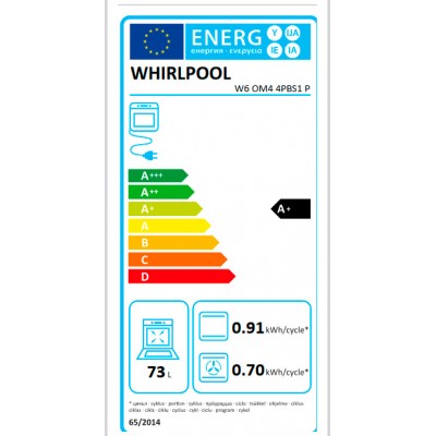 Horno Whirlpool W6 OM4 4PBS1 P