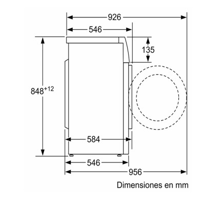 Lavadora BALAY 3TS270B