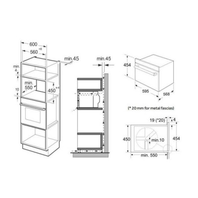 Horno HAIER HWO45CO4P7B